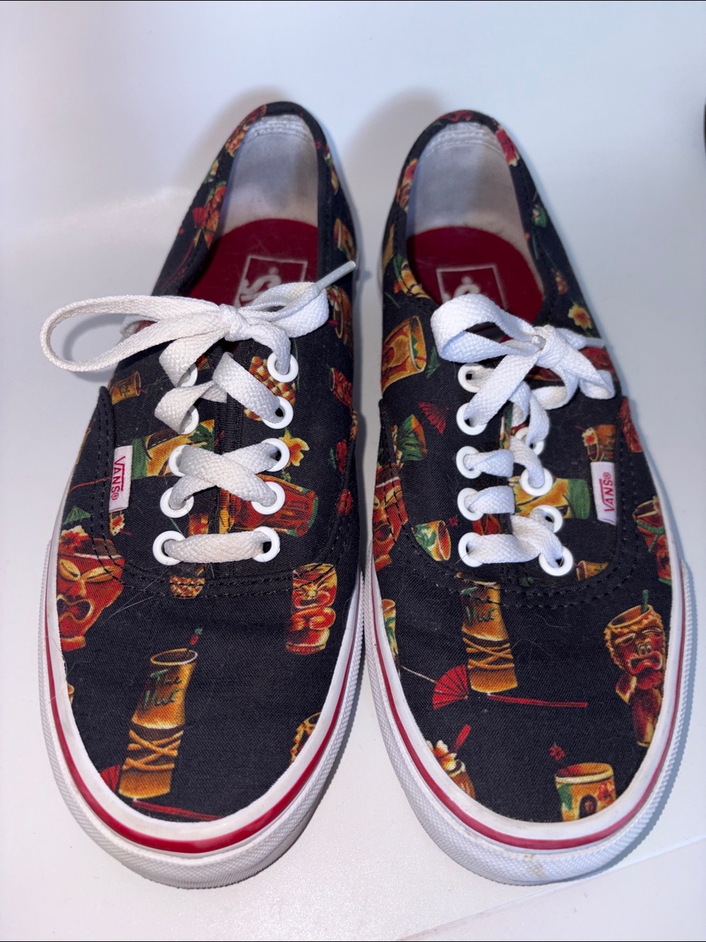 VANS Tiki Tiki Mug Shoes Sneakers Size 8